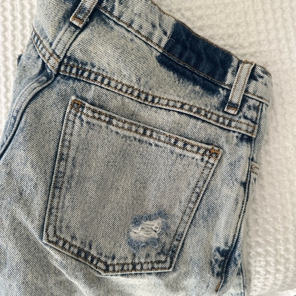 Mango MNG MOM Denim Jeans Button Fly - Picture 4 of 7